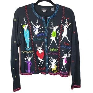 Vintage Not So Ugly Christmas Sweater Christina R